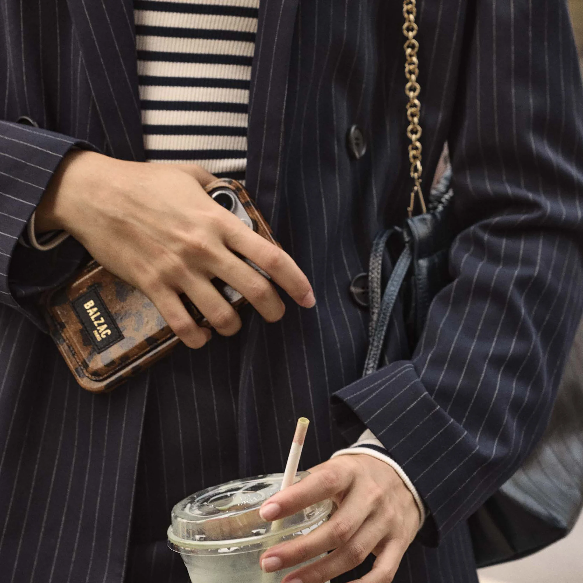 Cheetah Cappuccino Case for iPhone 14 - Image 3