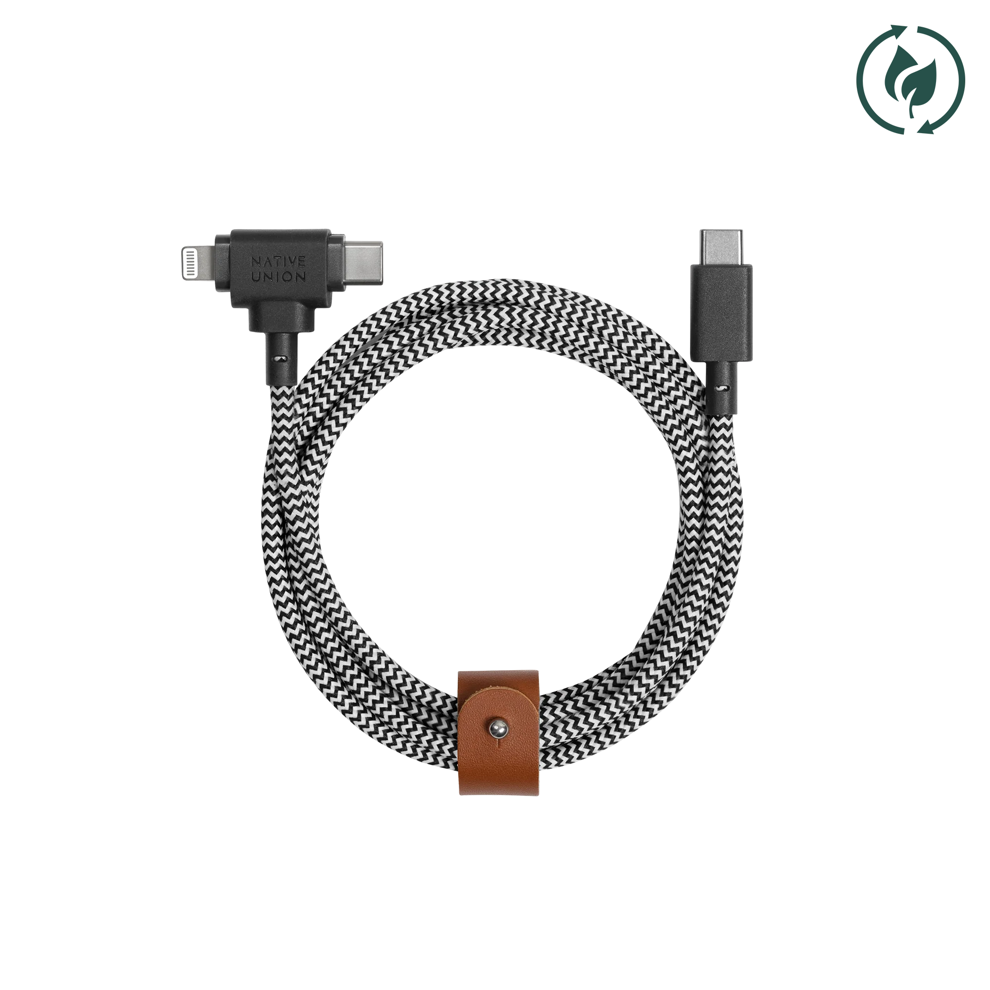 Belt Cable Duo (USB-C to USB-C & Lightning) - Image 4