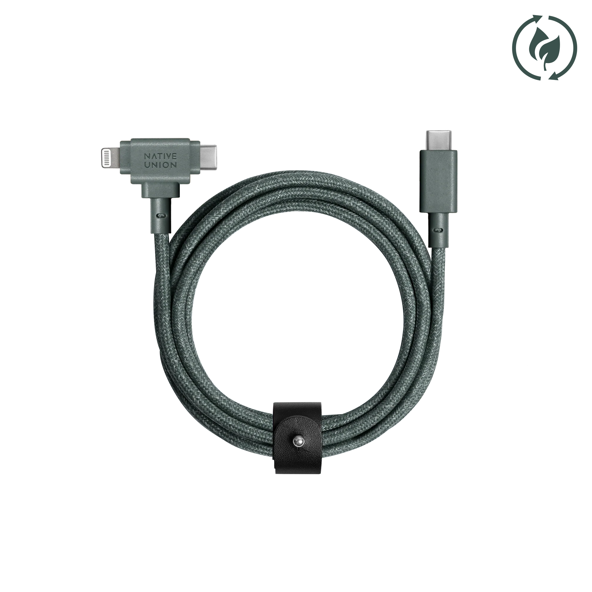 Belt Cable Duo (USB-C to USB-C & Lightning) - Image 3