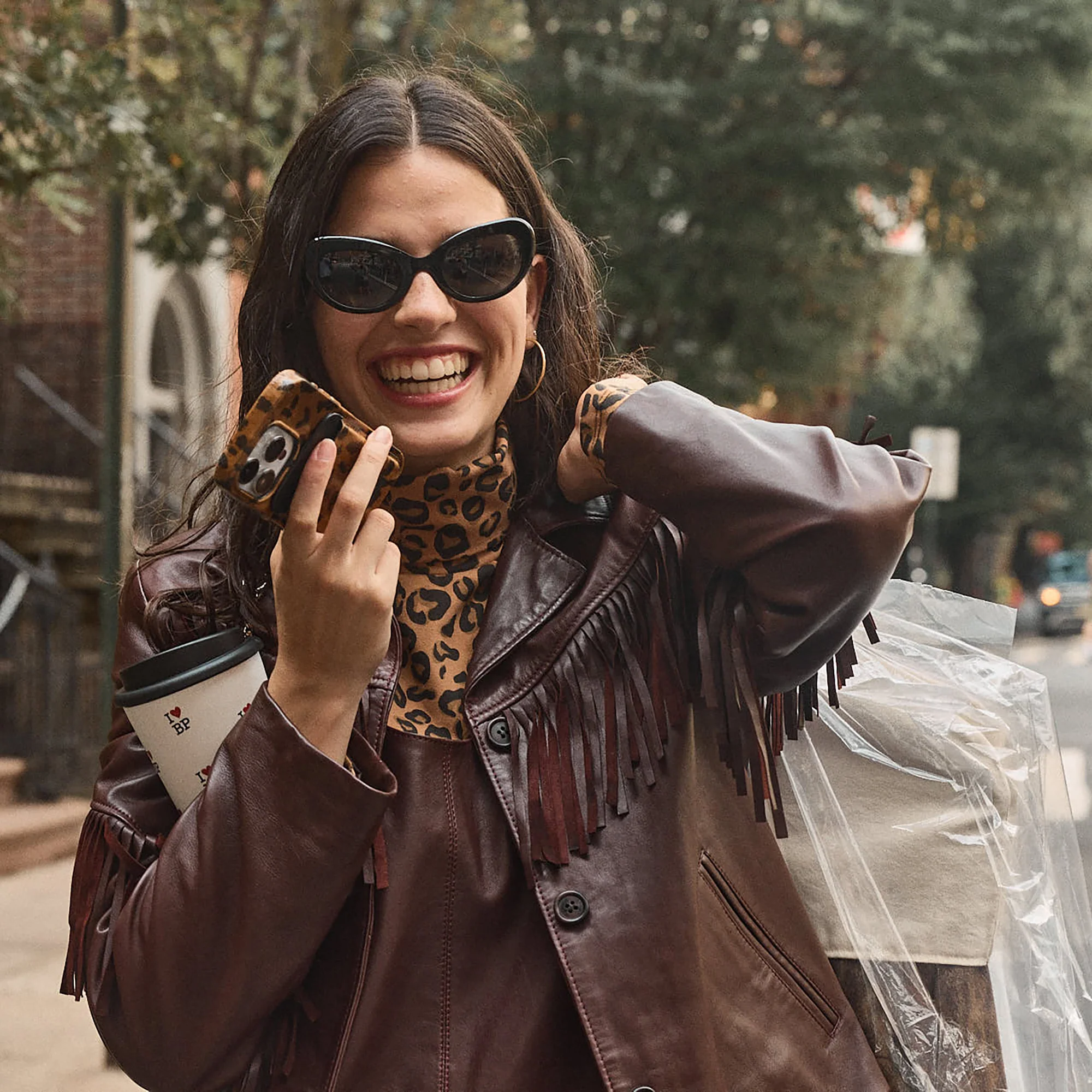 Cheetah Cappuccino Case for iPhone 14 - Image 4